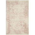 thumbnail image 2 of SAFAVIEH Adirondack Wyatt Traditional Distressed Area Rug, Ivory/Rose, 4' x 6' - Transitional Modern Design, Ivory & Rose, Ideal for Living Room, Bedroom, Dining Space, Entryway, Bathroom, Bedside, 2 of 12