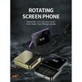 thumbnail image 6 of Rotating Slide Screen Phone 2.4 Inch Display 2G GSM Blacklist Speed Dial Small Phone Latest Multi-language, 6 of 18