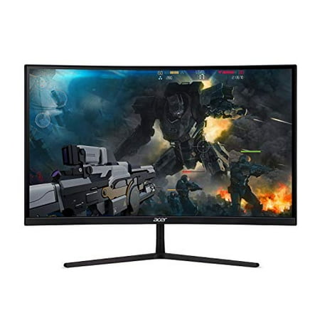 Acer EI272UR Pbmiiipx 27" 1500R Curved WQHD (2560 x 1440) VA Gaming Monitor with AMD Radeon FreeSync2 HDR Technology, 144Hz, VESA Certified DisplayHDR400, DCI-P3 (Display Port & 3 x HDMI Ports), Black