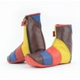 thumbnail image 1 of Chaussettes en Cuir Chaussons Mocassins Khuff Rouge Racer Fait Main, 1 of 4