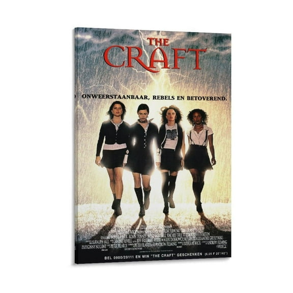 The Craft Horror Movie Poster Wall Prints Paintings for Bedroom Room Decor Poster Canvas Prints Poster Decorative Painting Canvas Wall Art Living Room Posters