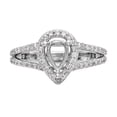 thumbnail image 2 of Auriga Fine Jewelry 14K White Gold Lab-Grown Diamond Engagement Ring Size 7 for Women, 2 of 6
