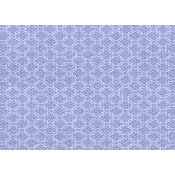 Ahgly Company Machine Washable Indoor Rectangle Transitional Blue Angel Blue Area Rugs, 2' x 4'