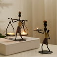 thumbnail image 1 of Handmade Candle Holder Crafts Miniature Wrought Candle Holder Decoration Retro Candle Holder C, 1 of 6