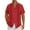 Red, variant on Vintage Bowling Shirt for Men, Short Sleeve Cuban Collar Print Button Up with Four-Sided Elastic Fabric, Beach Summer Casual Wear