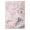 Pink, variant on Modern Abstract Runner Rug with Non-Slip Rubber Backing, 2x6 Machine Washable Low-Pile Carpet for Hallway, Living Room & Bedroom