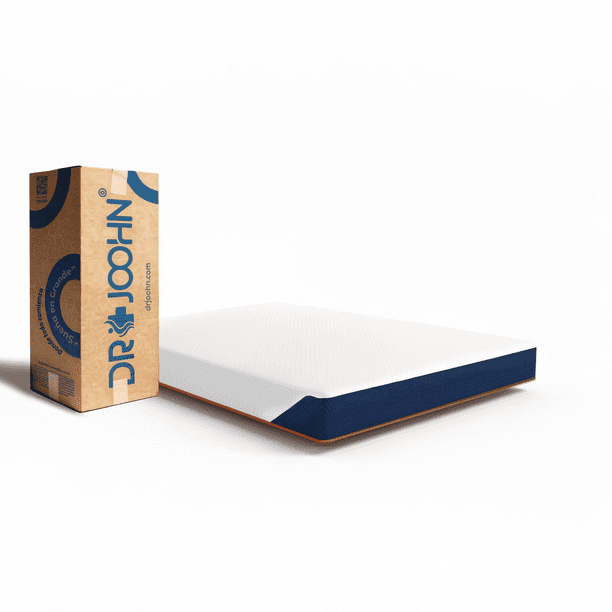 Colchón Individual en Caja DR JOOHN Basic de 18 cm, Foam Semi Firme para Todas las Edades.