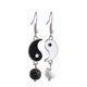 thumbnail image 1 of Pendientes de Tai Chi Bagua en blanco y negro, ganchos para las orejas, aceite de goteo de aleación, pendientes sencillos, pendientes, accesorios para las orejas, 1 of 5