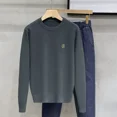 thumbnail image 5 of Suéteres de cuello redondo para hombre, ropa de negocios, suéteres de punto para hombre, ropa negra, suéteres coreanos de otoño e invierno gruesos X, 5 of 5