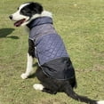 thumbnail image 5 of Reversible Dog Winter Coat, Thick Warm Dog Coat with Snowflake Lining&Zipper, Adjustable High Collar Waterproof Jacket, Reflective Pet Cold Weather Coats for Small Dogs, 5 of 6