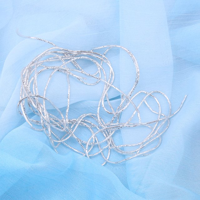 Herwey Copper Wire Sewing String,Stitch Thread,Embroidery Thread Copper Wire Sewing Stitching Gloss 1.5mm Dia. Manual DIY String