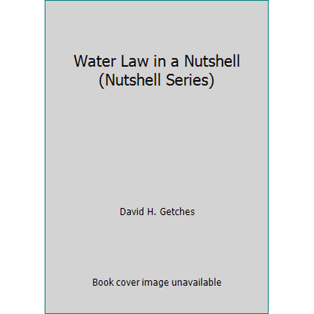 Pre-Owned Water Law (Paperback) 0314737790 9780314737793