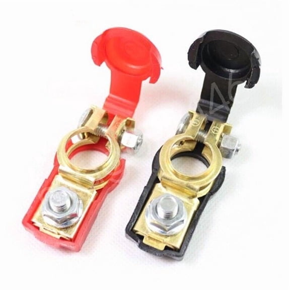 Car Universal Battery Terminal Connector Top Post Positive Negative Heavy Duty
