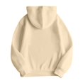 thumbnail image 5 of JGNGSHN Womens Hoodies Long Sleeve Solid Color Hooded Pullover Drawstring Pockets Sweatshirts Fashion Fall Tops, 5 of 6