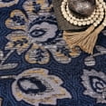thumbnail image 5 of Superior Jezabel Floral Indoor Area Rug, 8' x 10', Navy Blue, 5 of 8