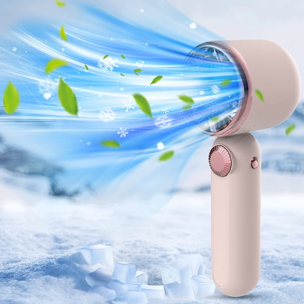 Xihbxyly Ventilador Usb Portátil, Viento Ajustable a 100 Velocidades, Pantalla Led, Soporte Desmontable, Batería de 15 H, Carga Rápida, Refrigeración de Amplio Ángulo, Uso Personal, Relajación de Ver