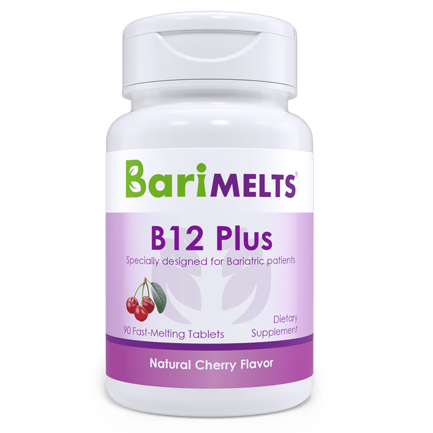 Barimelts Vitamin B12 Plus - 90 Fast-Dissolving Tablets, Bariatric Vitamins