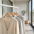 thumbnail image 2 of Unique Bargains 2Pcs Wood Rope Nonslip Hangers Natural 15x0.5in, 2 of 6