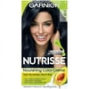 Garnier Nutrisse Nourishing Hair Color Creme, 012 Natural Blue Black