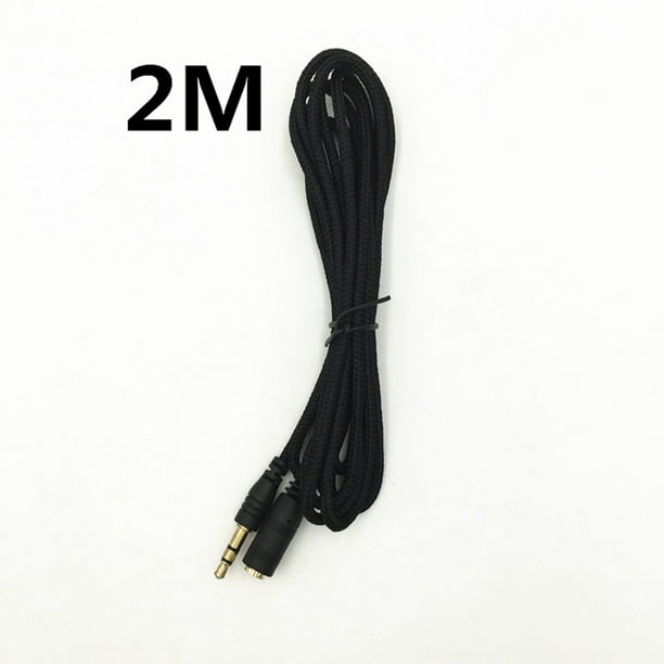 Câble Audio Type-C Mâle / 2 Jack 6.35mm Mâles Nylon Tressé 1.5m