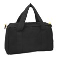 thumbnail image 2 of Bolsa Para Herramientas Para Electricista, Lona Impermeable, Diseño De Boca Ancha, Gran Capacidad, Almacenamiento Portátil Para Llaves, Destornilladores, Alicates, Duradera Y Práctica(14in), 2 of 8