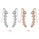 thumbnail image 5 of Aretes de cristal Minnieouse para Mujeres y Niñas 7 PS12563-01 Plata, 5 of 6