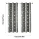 thumbnail image 3 of Xihbxyly Elegante Juego de Cortinas, Elegante Revestimiento para Ventanas, Tela Que Reduce El Ruido, Aislamiento Térmico, Decoración para Dormitorio y Sala de Estar, Diseño con Ojales de Fácil Instal, 3 of 7