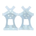 thumbnail image 1 of Pour Chaussures Hiver avec 10 Chaînes pour Chaussures Adaptées à la Randonnée Randonnée Glace Pêche Glace Etc. Activités Extérieures d'Hiver, 1 of 8
