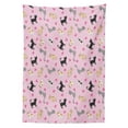 thumbnail image 3 of Ambesonne Kitty Tablecloth Rectangular Table Cover, Colorful Different Cats, 52"x70", Multicolor, 3 of 4