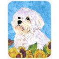 thumbnail image 1 of Carolines Treasures SS4114LCB Maltese Glass Cutting Board - Large, 1 of 1