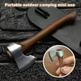 thumbnail image 2 of BallsFHK Small Axe, Portable Outdoor Camping Hand Axe, Handmade Express Knife, 2 of 5