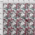 thumbnail image 3 of oneOone Polyester Spandex Red Fabric Kids Animal Craft Projects Decor Fabric Printed By The Yard 56 Inch Wide, 3 of 4