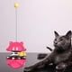 thumbnail image 4 of Juguetes interactivos para gatos con dispensador de comida y golosinas, comedero lento para mascotas. rojo, 4 of 9