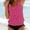 Hot Pink, variant on Sakmal Summer Swimsuits Two Piece Sets Tankinis Green Swimwear Full Coverage Padded Swimsuit Sets