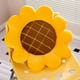 thumbnail image 5 of Cojín de suelo con diseño de girasol | Cojín de tatami de lana suave | Cojín amarillo para sofá de 40 cm | Diseño transpirable y acolchado | Ideal para oficina, patio, mecedora, camping y cocina, 5 of 5