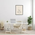 thumbnail image 2 of Stupell Industries Minimal Female Face Line Doodle Graphic Art Black Framed Art Print Wall Art, Design by JJ Design House LLC, 2 of 7
