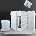 thumbnail image 5 of Double Side Tackle Carrying Case Large Clear Fishing Lures Storage Box Waterproof Tackle Organizers Tackle Tool Case, 5 of 16