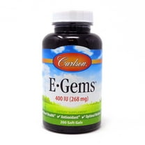 Carlson Vitamin E Gems 400 iu - 200 Softgels