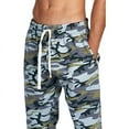 thumbnail image 3 of ProGo USA Men's Joggers Sweatpants Basic Fleece Marled Jogger Pant Elastic Waist (Slade Camouflage, 3X-Large), 3 of 6
