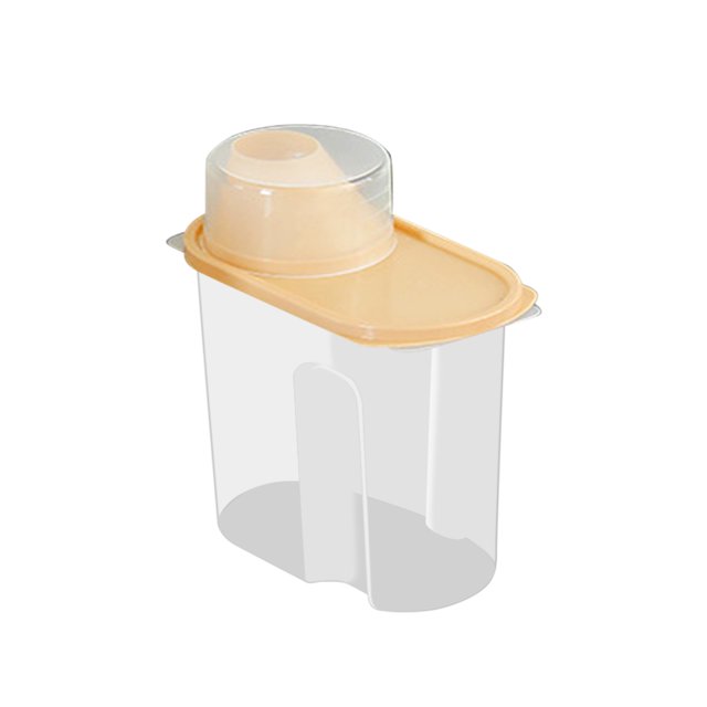 Tanque de almacenamiento de grano de cocina grande, caja de almacenamiento de productos secos de comida nórdica, tanque sellado de plástico, tanque de grano impermeable Wmkox8yii FHAKJF1146