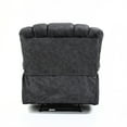 thumbnail image 7 of Extra Large Manual Recliner Chair, Soft Fabric Overstuffed Reclining Single Sofa Chair with Adustable Backrest Footrest and Two Side Pockets, for Living Room Bedroom, 7 of 7