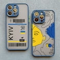 thumbnail image 4 of Ukraine Map Flag Love Heart Pattern Phone Case For iphone 15 14 11 12 13 Pro Max Mini X XS XR 7 8 Plus SE2 Blue Shockproof Cover blue Ukraine 4 for iphone 15Pro, 4 of 6