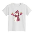 thumbnail image 3 of UYYX Girls Tops Girls Shirts Size 7-8 Girls Short Sleeve T Shirts Kids Summer Tops Crewneck Tees 9-10 Years, 3 of 3