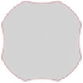 thumbnail image 2 of ECR4Kids 48in Clover Everyday T-Mold Adjustable Activity Table Grey/Red - Standard Swivel, 2 of 4