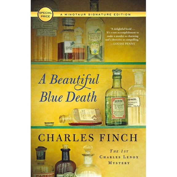 Charles Lenox Mysteries: A Beautiful Blue Death : The First Charles Lenox Mystery (Series #1) (Paperback)