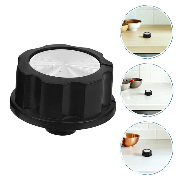 WEUVEB 4Ud Perillas De Control Para Cocina Para Hornos Y Freidoras De Aire En Color Negro