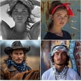 thumbnail image 7 of Assorted Colors Paisley Cowboy Bandanas 100% Cotton 12 Pack Fine Bandanas 22 Inch Thick Cotton Kerchiefs For Men Women, 7 of 7
