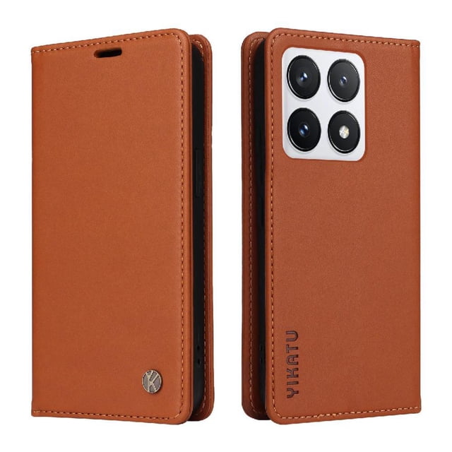 Funda para Xiaomi 14T Pro Estuche de Cuero PU Tipo Cartera con Ranuras para Tarjetas y Cierre Magnético