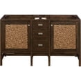 thumbnail image 4 of James Martin Vanities E444-V60d Addison 60" Double Basin Hardwood Vanity Cabinet Only -, 4 of 5