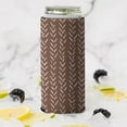 thumbnail image 2 of 2 Pcak Sleeves Beer Cooler Bags Insulated Collapsible Can Sleeves Stripe Brown Can Cooler Sleeve for Bulk for Soda, 2 of 4